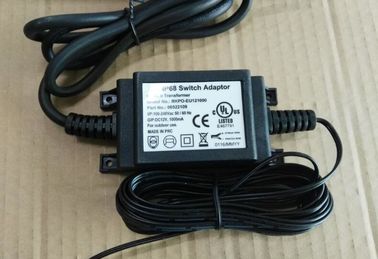 Προσαρμοστής 300mah, ελαφρύς μετασχηματιστής δύναμης 12V 1A των αδιάβροχων οδηγήσεων παροχής ηλεκτρικού ρεύματος λουρίδων