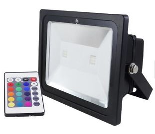 Μαύρος/ασημένιος λαμπτήρας πλημμυρών των RGB IP65 οδηγήσεων ΣΠΑΔΊΚΩΝ κατοικίας 150W για το φωτισμό κήπων