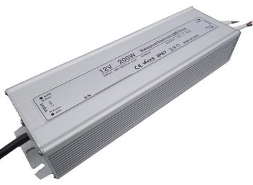240v το εναλλασσόμενο ρεύμα στον προσαρμοστή 200W δύναμης των συνεχών οδηγήσεων 12v olt στεγανοποιεί τον οδηγημένο μετασχηματιστή
