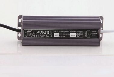 IP67 οδηγός 60w των σταθερών οδηγήσεων τάσης/οδηγημένη διπλή παραγωγή οδηγών 12v συνεχές ρεύμα για τα φω'τα
