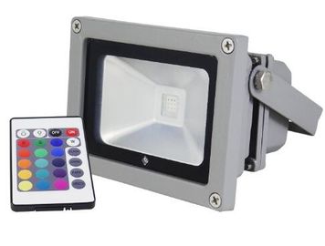 Μαύρος/ασημένιος λαμπτήρας πλημμυρών των RGB IP65 οδηγήσεων ΣΠΑΔΊΚΩΝ κατοικίας 150W για το φωτισμό κήπων