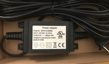 Αδιάβροχη εκτίμηση εκτιμημένο IP68 5V 2A παροχής ηλεκτρικού ρεύματος ΣΥΝΕΧΟΎΣ μετατροπής εναλλασσόμενου ρεύματος για τη κάμερα Ιστού