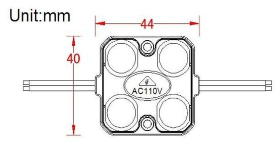 1.5w 140LM 110VAC 220VAC εισάγουν την υψηλή οδηγημένη volatge ενότητα για το κιβώτιο σημαδιών Lightbox επιστολών καναλιών