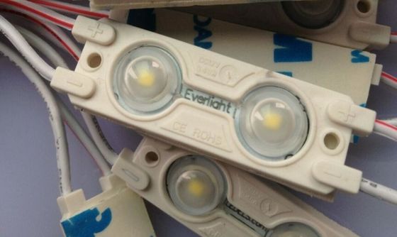 0.72w οδήγησε την ενότητα 12v 44lm Everlight που 2835 2 οδήγησαν την ενότητα για το κιβώτιο διαφήμισης σημαδιών επιστολών καναλιών